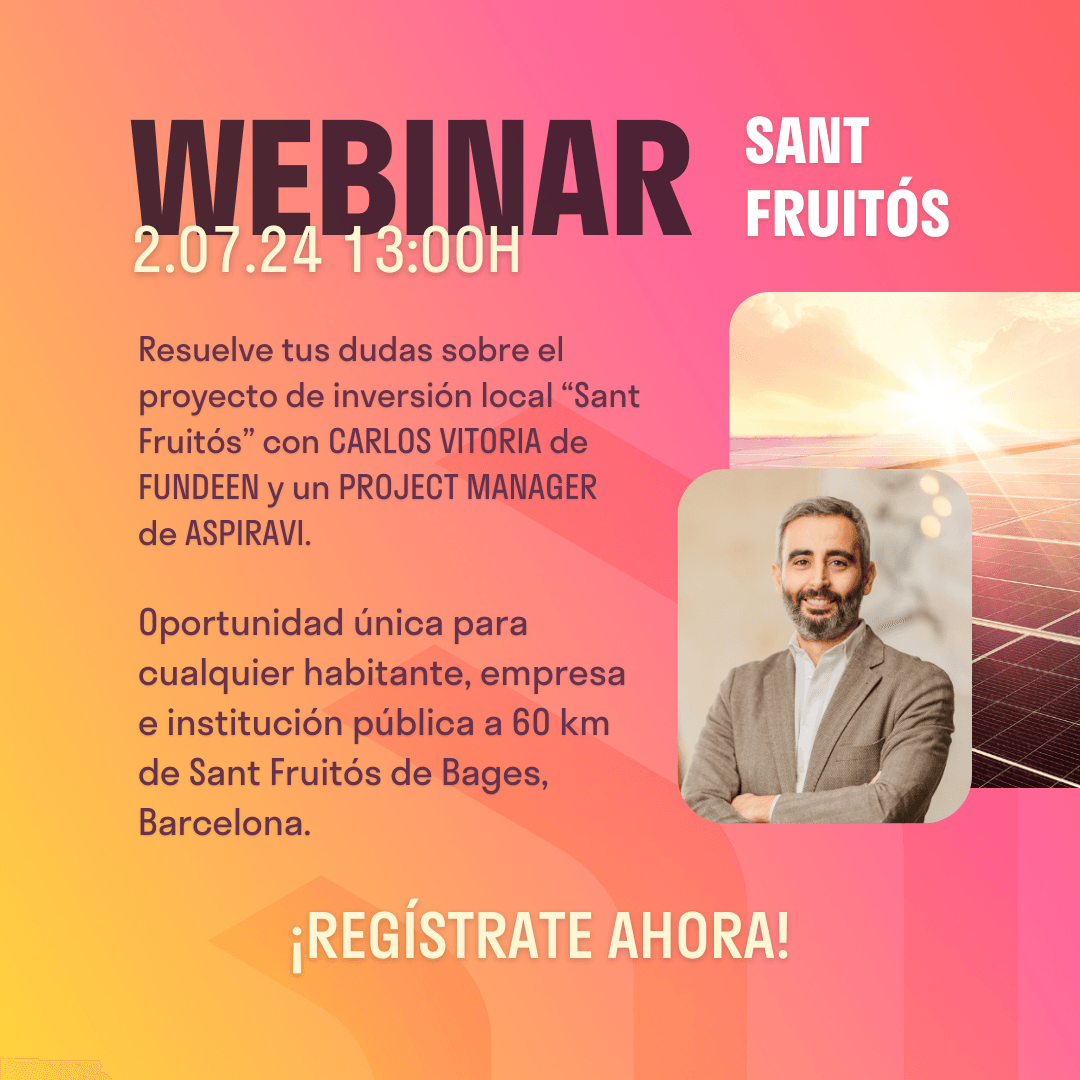 ¡Conoce todos los detalles del Proyecto Solar Sant Fruitós!