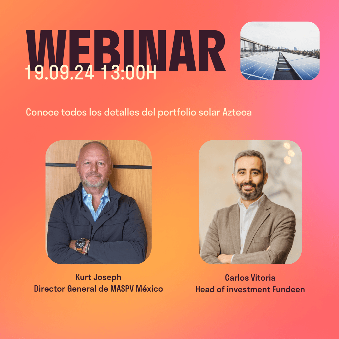 Webinar sobre Portfolio solar Azteca