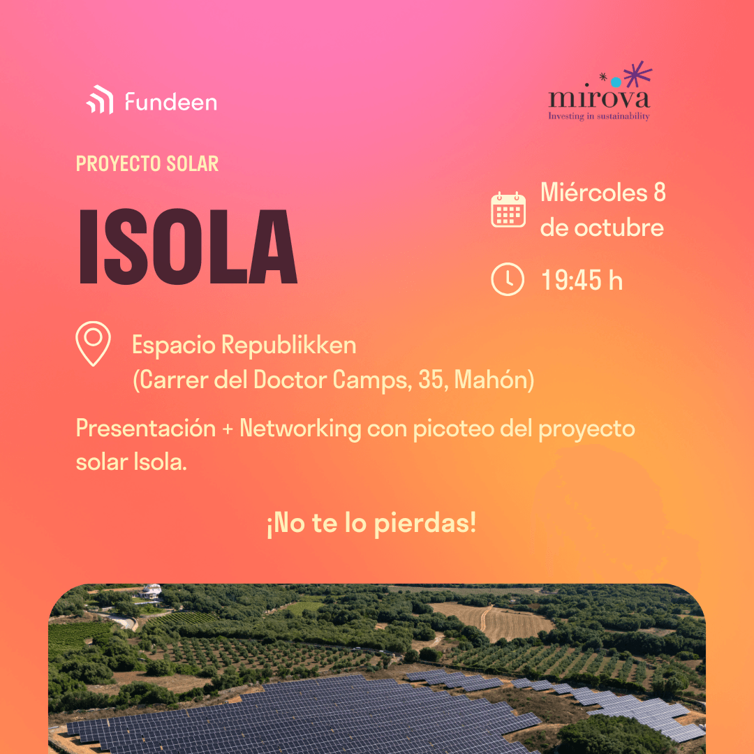 Evento informativo sobre el proyecto solar «Isola»