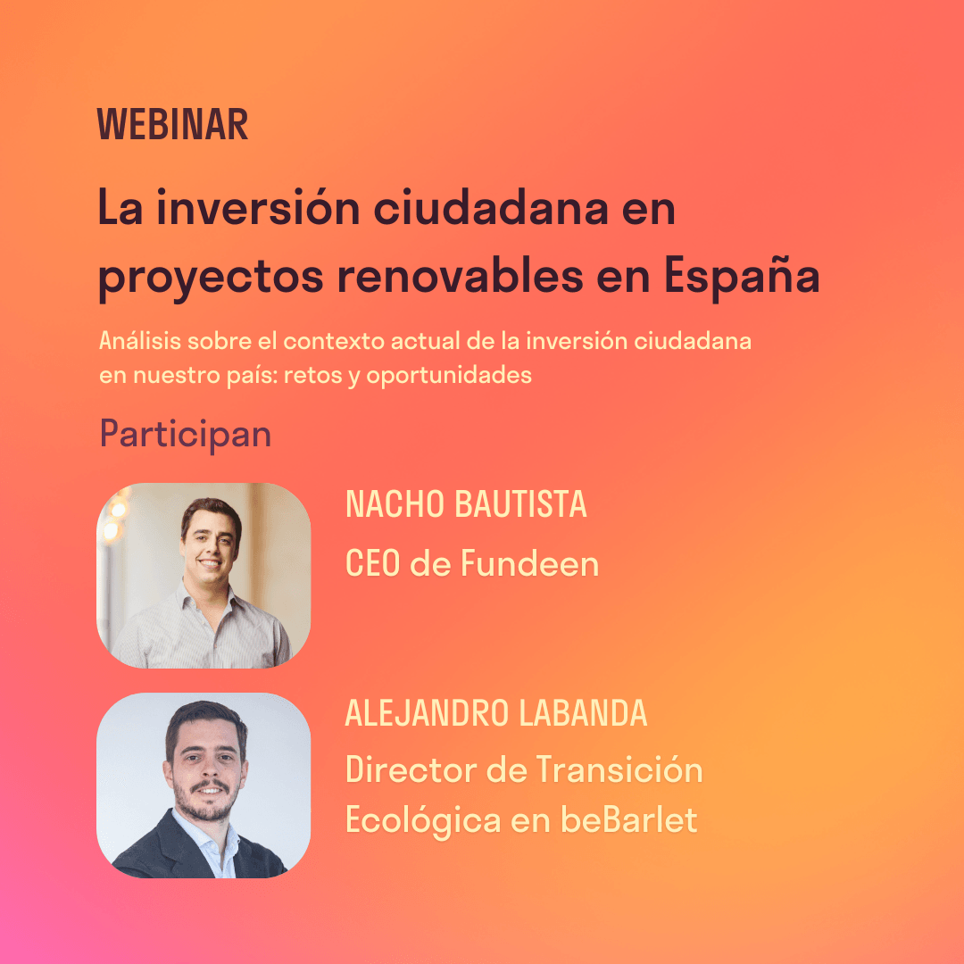 La inversión ciudadana en proyectos renovables en España