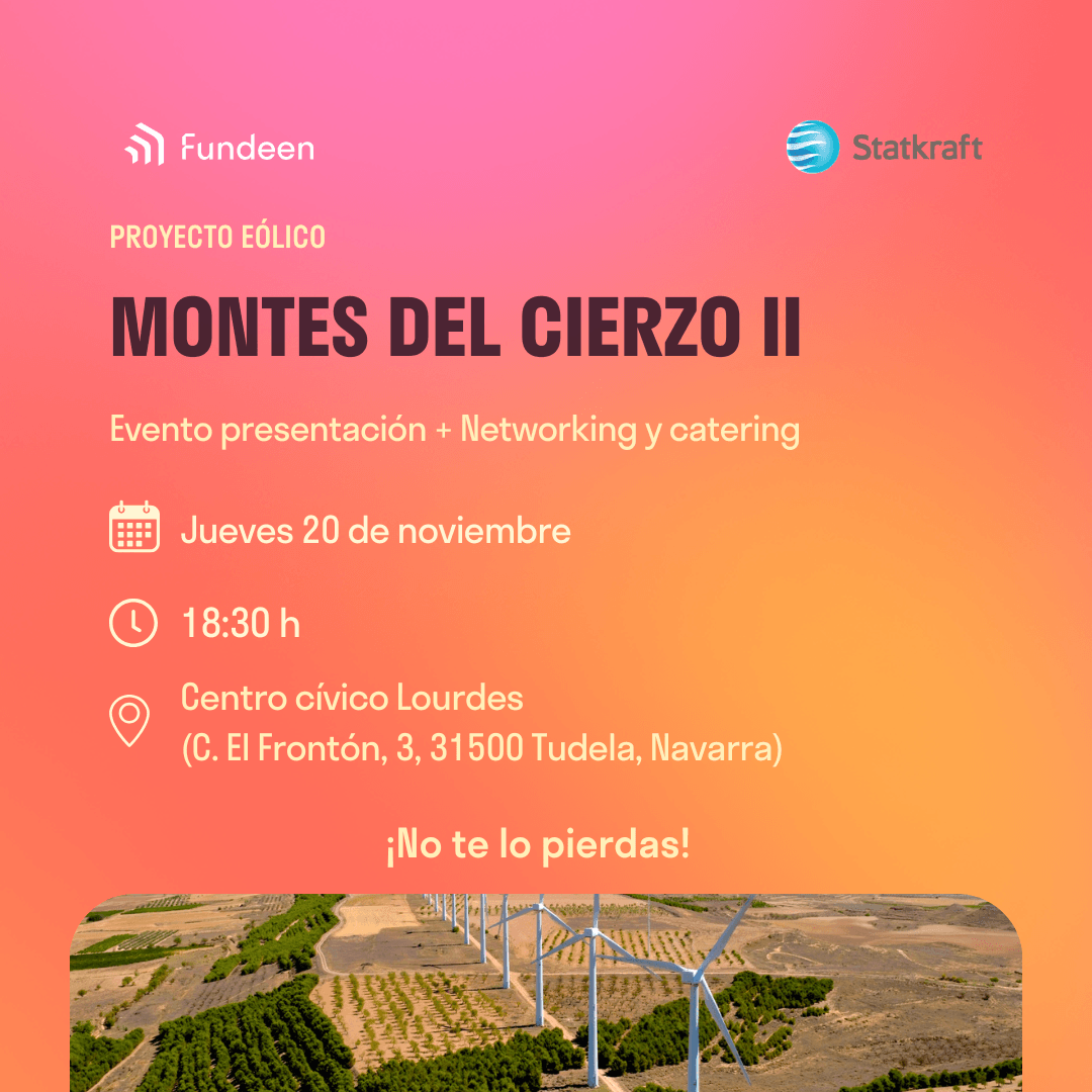Evento informativo sobre el proyecto eólico “Repotenciación Montes de Cierzo II”